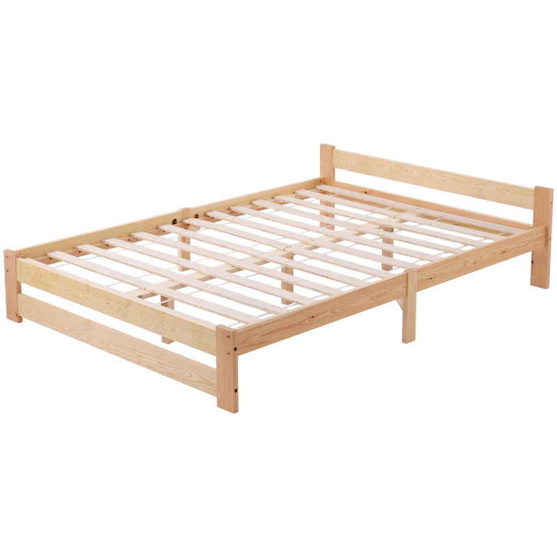 Roseanna Solid Wood Bed, European Double (140 x 200cm)