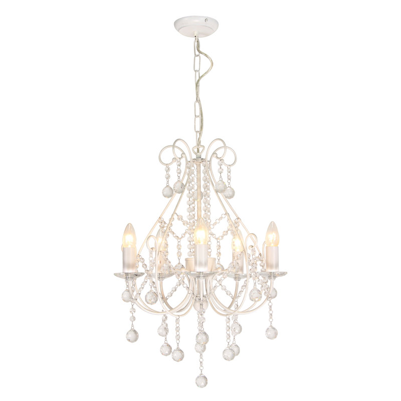 Champ 5 - Light Candle Style Chandelier