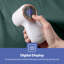 GEEPAS Fabric Shaver, Portable Digital Display Rechargeable Lint Remover-100469561