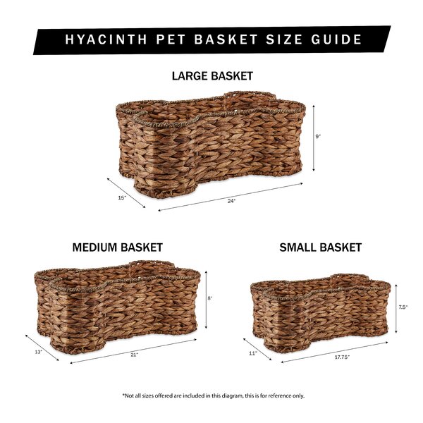 Tucker Murphy Pet™ Cambridgeshire Bone Pet Hyacinth Basket & Reviews ...