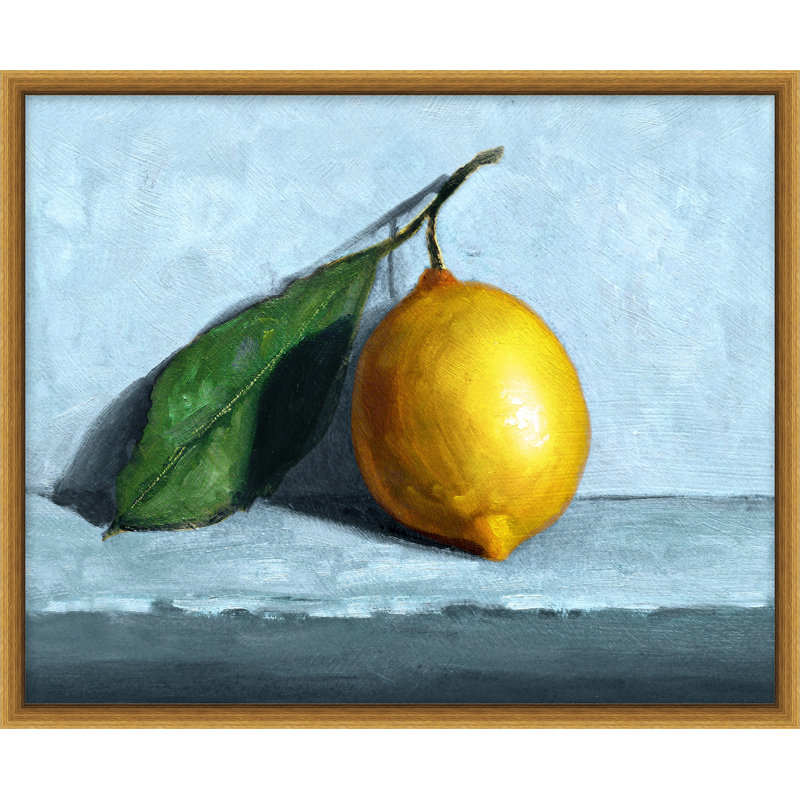 Lemon Still Life 2 Painting by Nathan Turner