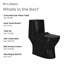 Toilette allongée une pièce à double chasse Vortex de 1,1/1,6 gallon par chasse Ivy-99987771-99988544-54187596