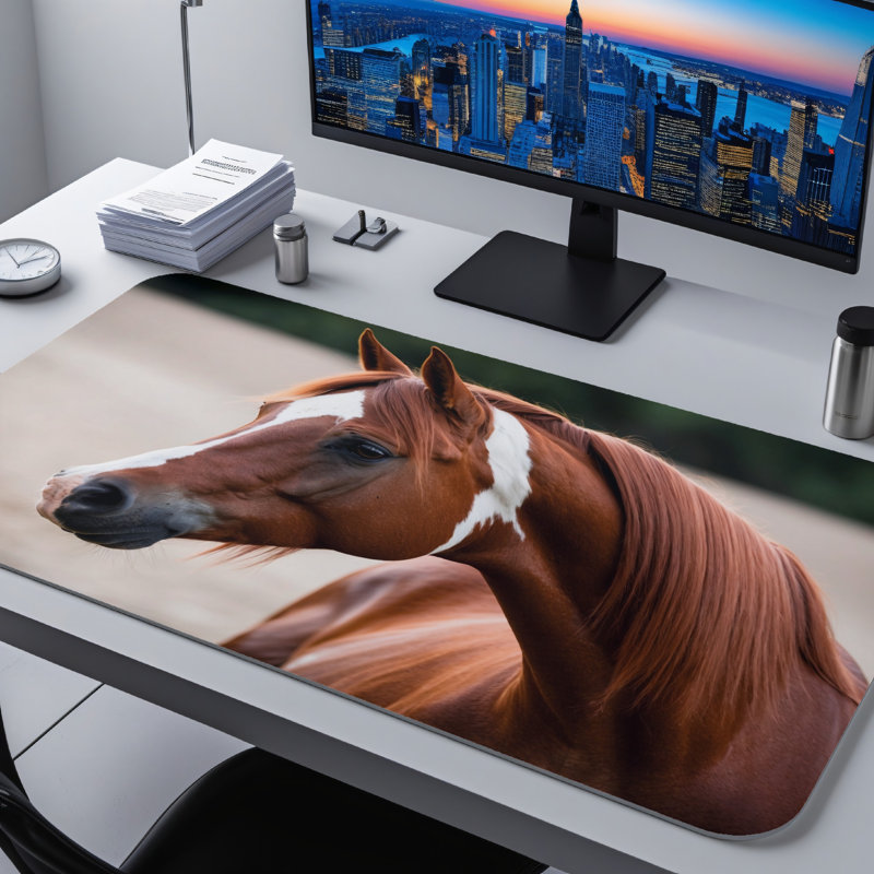 Polyester Desk Pad, 31.5x15.5