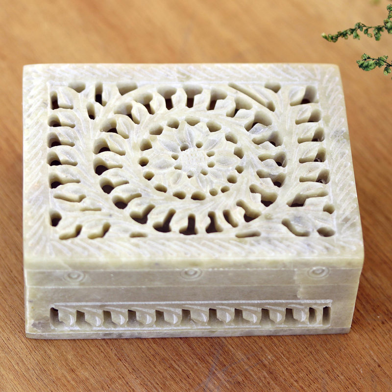 Handmade Stoneware Decorative Box