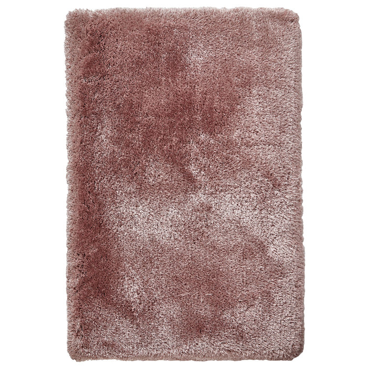 Fontana area rug Hand Tufted Rectangle Rose