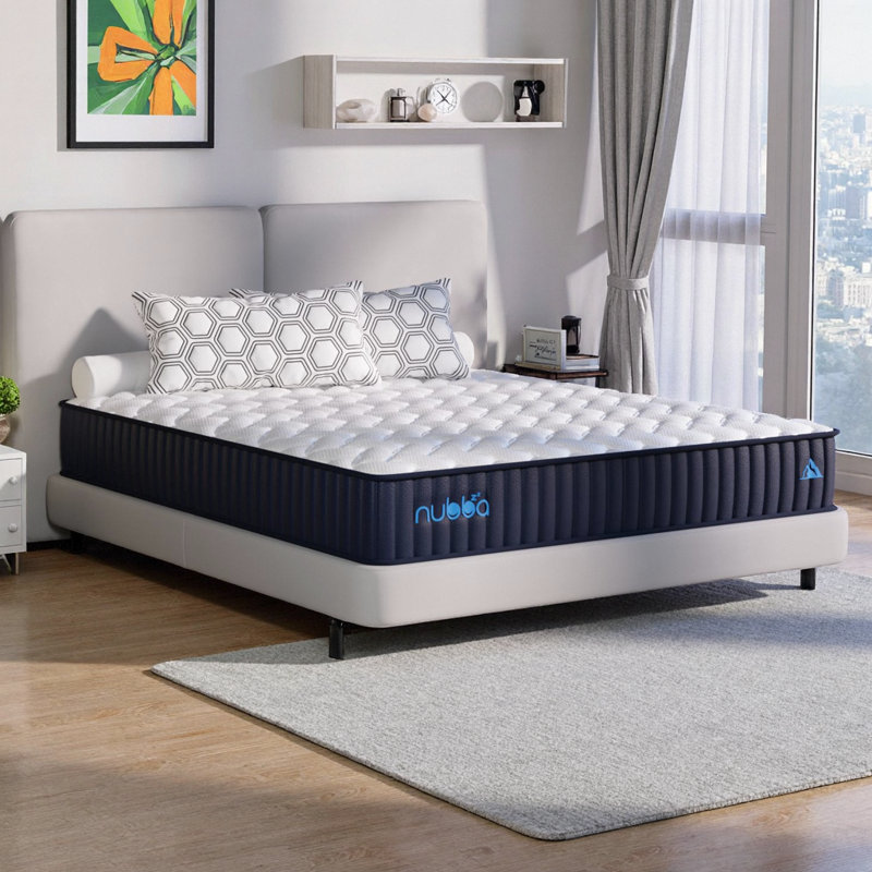 Matelas hybride 12 po avec ressorts ensachés Cooling Cooling, 12", Lit simple