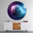 Deep Space Planet - Modern wall clock-34141023