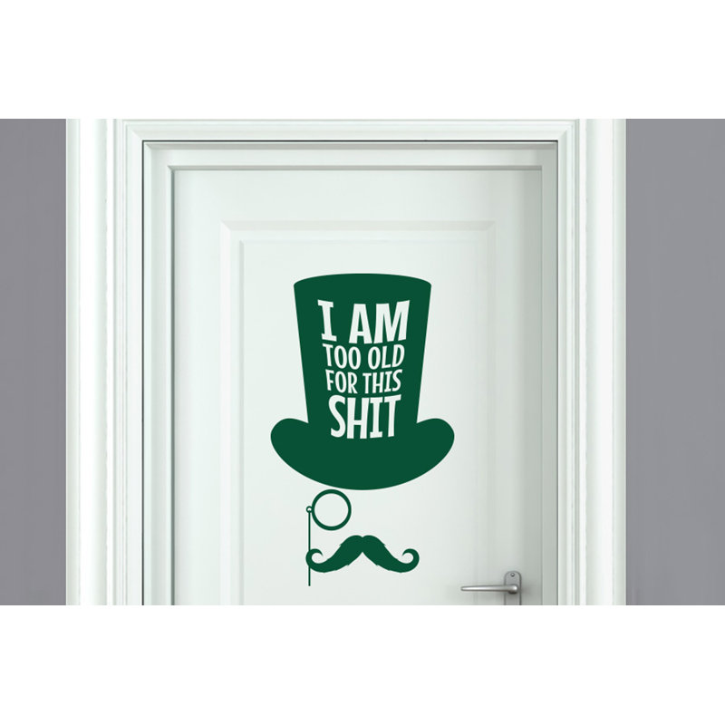 Wall Decal, Dark Green