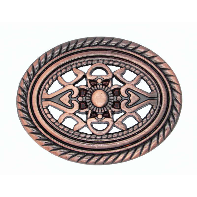 Tuscany Oval Knob, Satin Copper Ox
