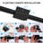 6 Light LED Track Lighting Kit with 6.6FT H Type Slideable Track Rail, Adjustable Position Ceiling Spotlight-120007382