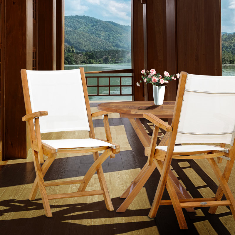 Miami Outdoor Teak Dining Armchair