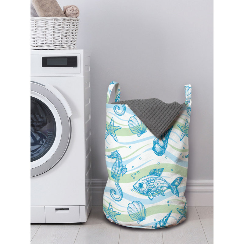 Fabric Laundry Bag with Handles