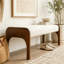 Banc long rembourré 50,25 po-131213651