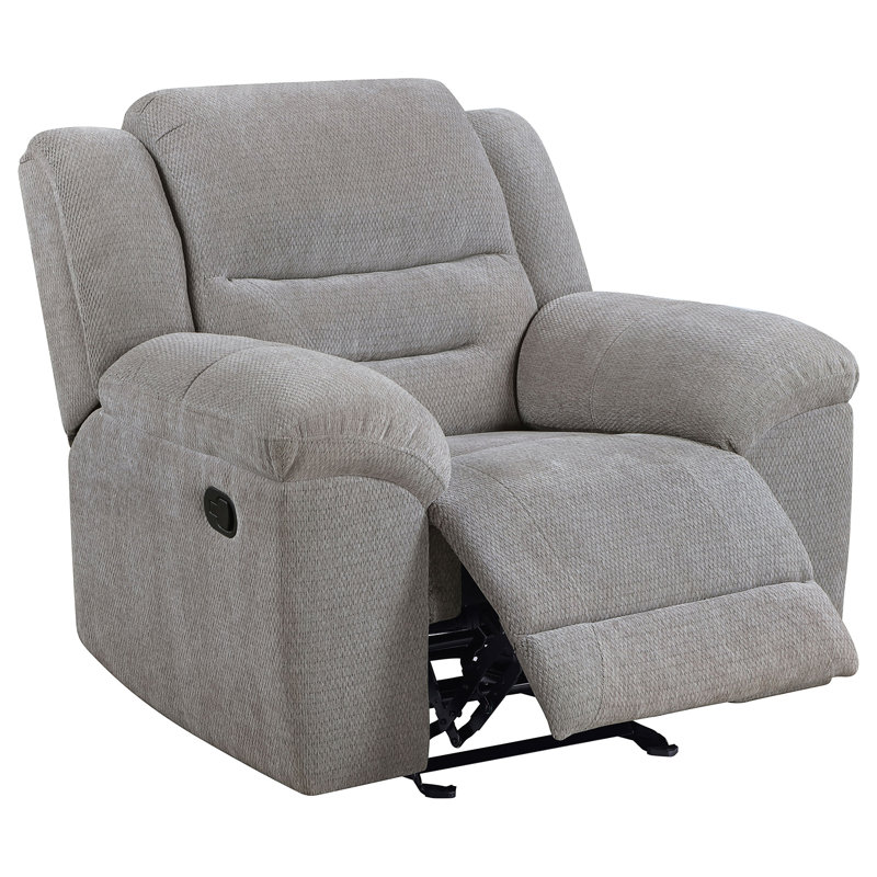 Fauteuil inclinable et oscillant gris Sebring