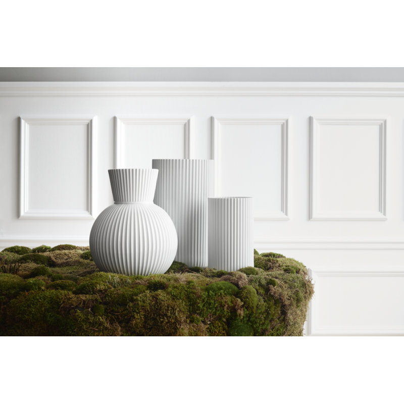 Table Vase, 13.4" H x 10.2" W x 10.2" D