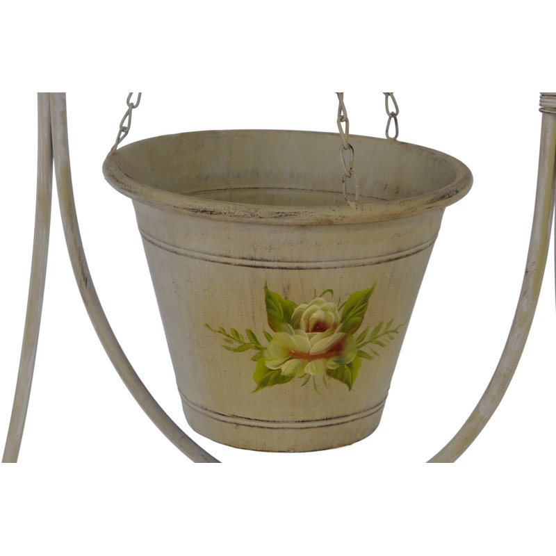 Energicus Metal Pot Planter
