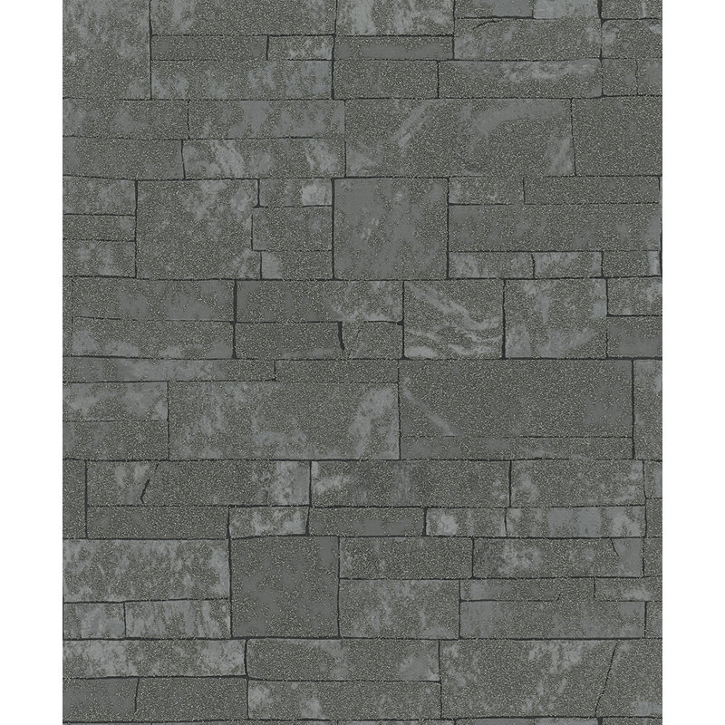 Rouleau de papier peint L 33 pi x l 20,9 po, Charbon de bois