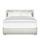 Tansy Solid Wood Wingback Bed