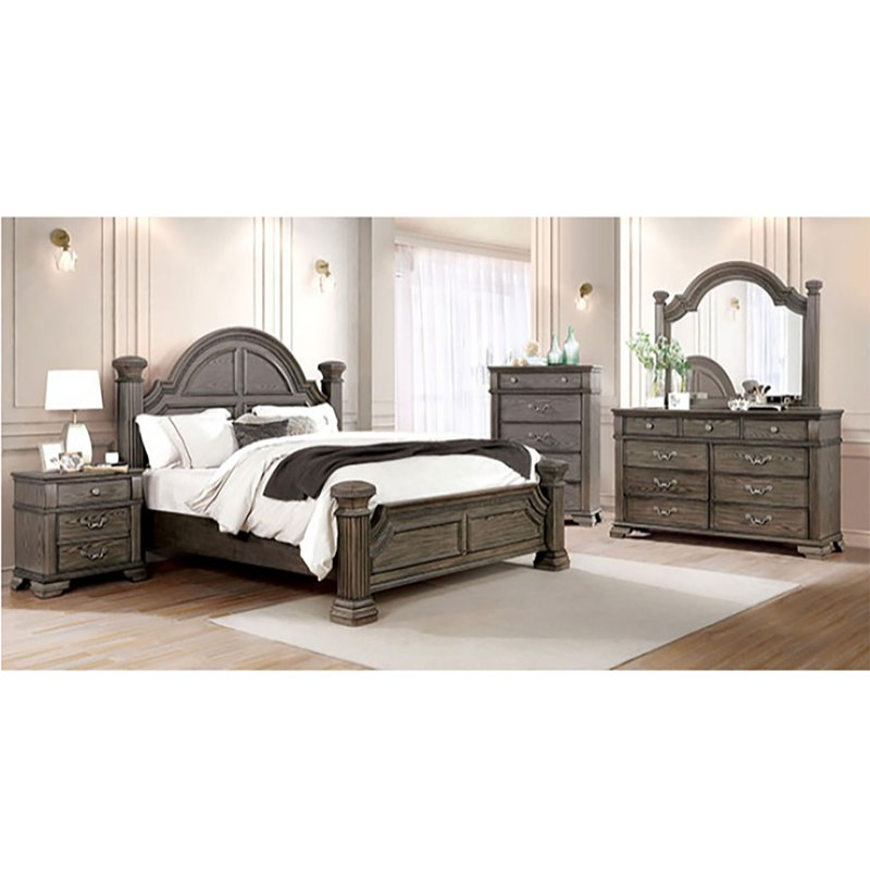 Gailyn Standard Bed, Gray, King