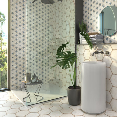Carreau de porcelaine Odyssey Hexagon 8x9