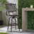 CAST ALUMINUM BAR STOOL