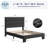 Platform Bed Frame with Headboard-173986408-173986421