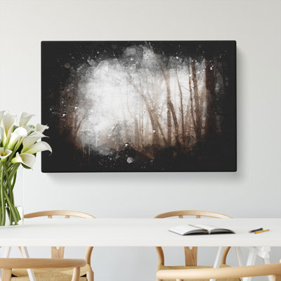 Woodland Road - Wrapped Canvas