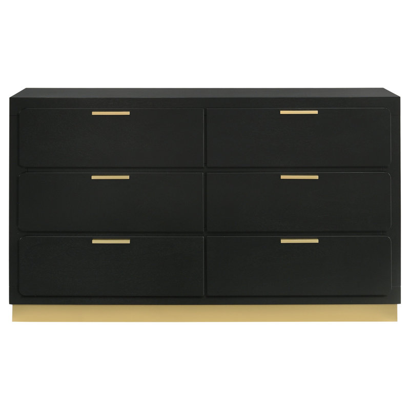 Commode rétro, Noir