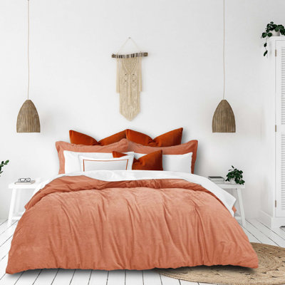 Bluford Velvet Duvet Cover Set