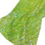 Jeté 50 "x 70" en peluche abstrait vert et blanc cassé