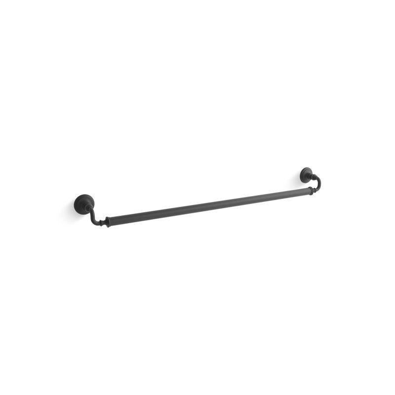 Barre d'appui Kohler Artifacts, L 24 po, Noir mat