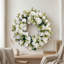 Couronne de pivoines 18 po Couronnes à ressort pour porte d'entrée-448150254