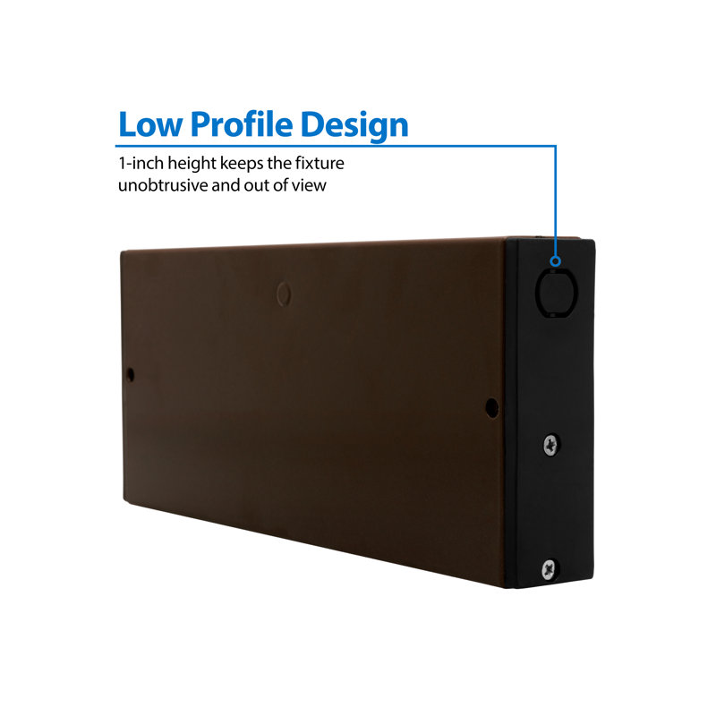 Nuc5 1 - Light 8 in. Under Cabinet Linkable Light Bar, Oil-Rubbed Bronze