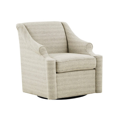 Élégant fauteuil pivotant brun clair avec rotation à 360 degrés et fonction de revêtement confortable à 360 degrés