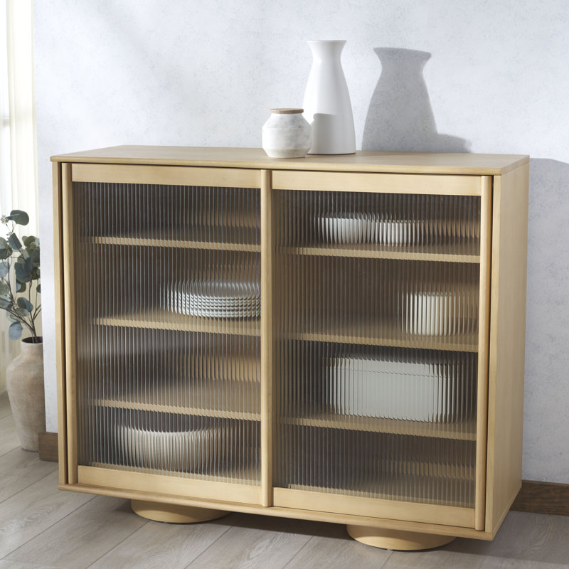 Commode en verre Javaughn