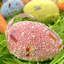 Ornements d'œuf de Pâques et ornements suspendus carotte Mousse colorée Ornements d'œuf suspendus de Pâques Mousse scintillante Carottes artificielles Décorations d'arbre de Pâques Décoration de fête