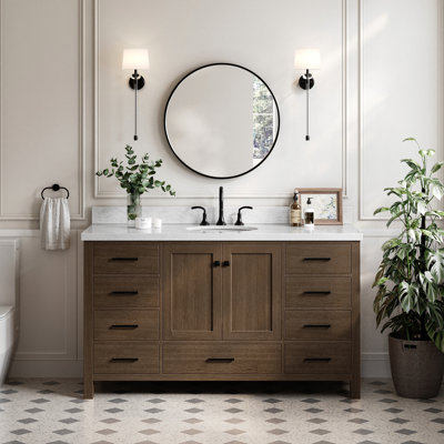 Ensemble de meuble-lavabo simple 61 po Amariani