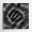 Art mural gris op Op 80