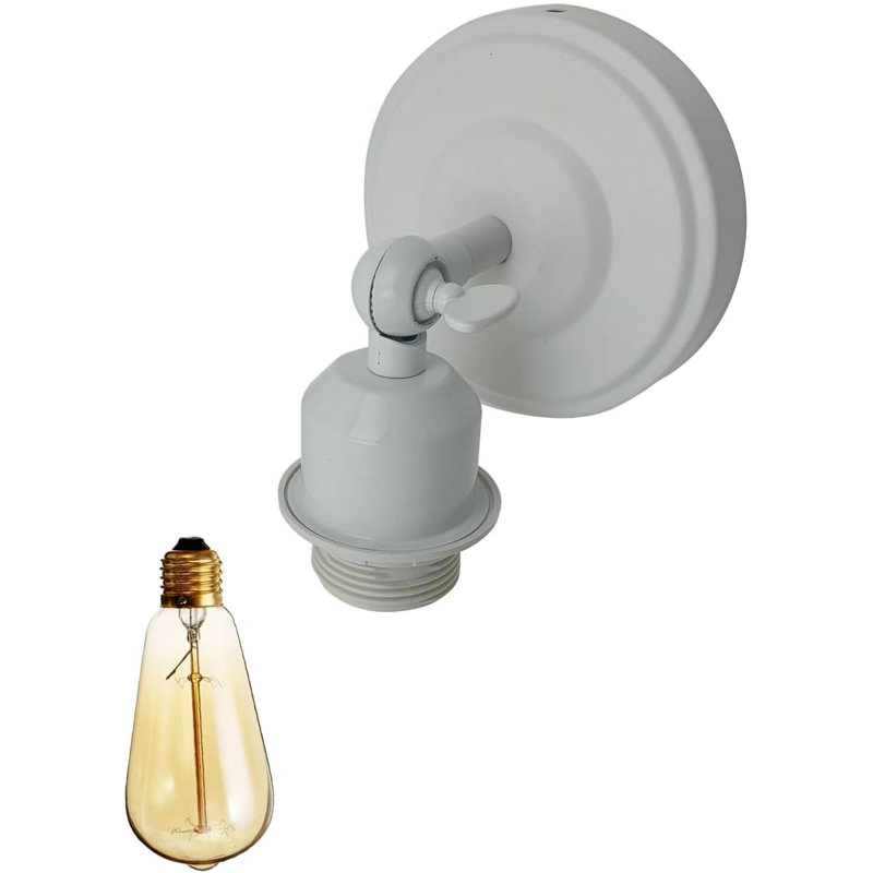Armed Sconce, White