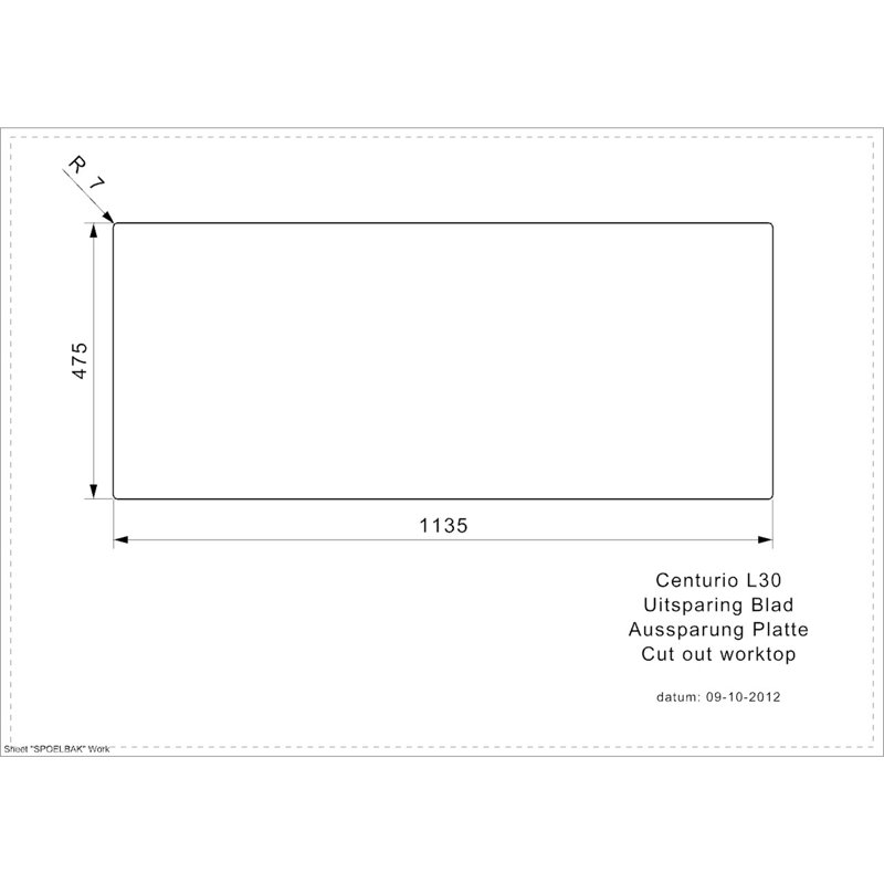 Centurio Double Bowl Inset Kitchen Sink