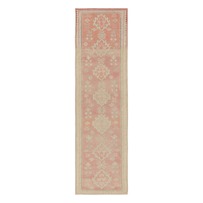 One-of-a-Kind 2'2" x 8'2" Area Rugin Blue/Brown/Red/Beige/Pink