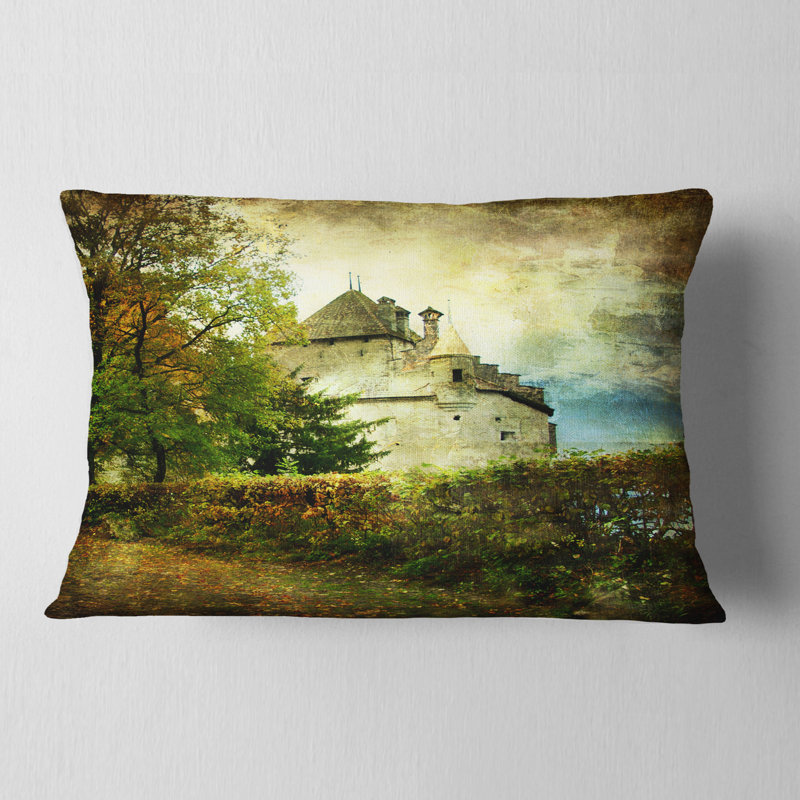 Coussin Landscape, Rectangulaire, 12 po x 20 po