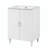 Tameyah 24 " W Freestanding Standard Free Standing 1 Single Vanity Bathroom Vanity With Ceramic Top