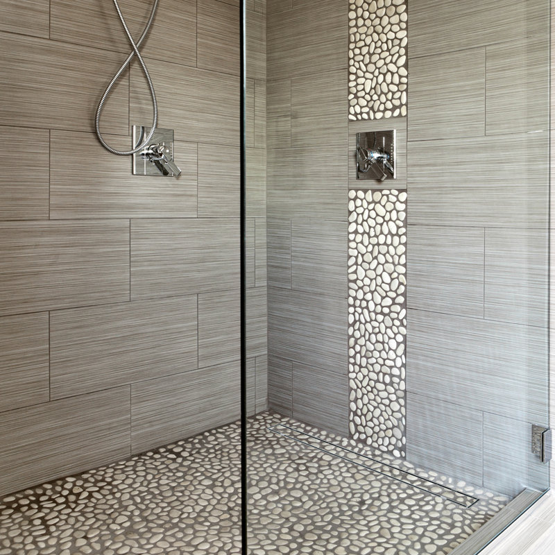 Stainless Steel Linear Shower Drain Tile-in Grate, 32"