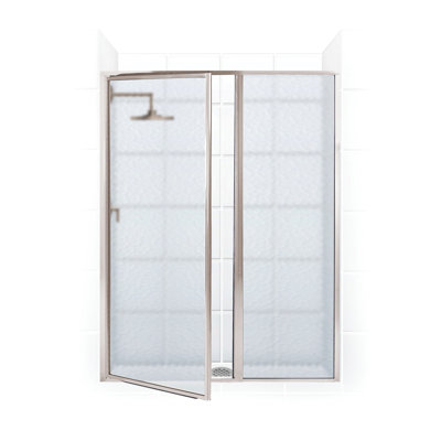 Legend Series Framed - W x 69'' H Hinged Door Framed Shower Door with