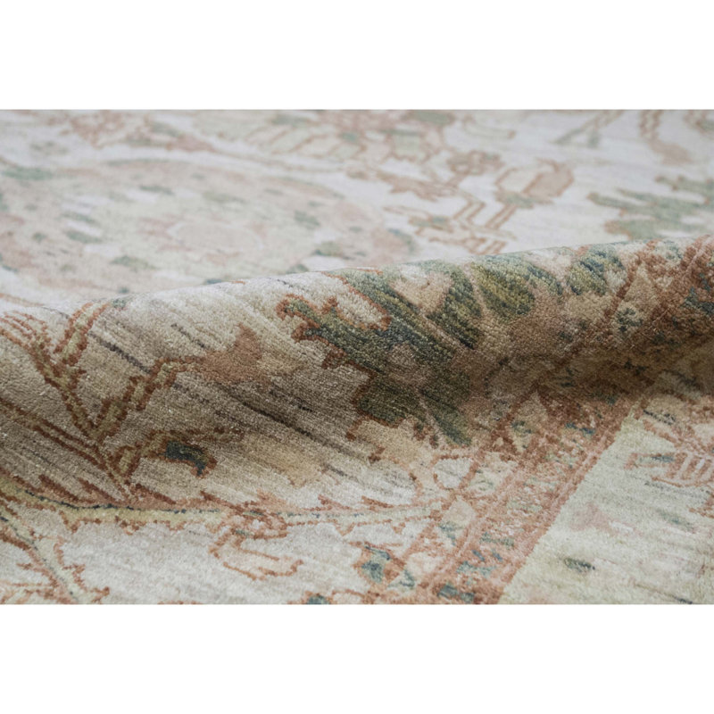 Hand-Knotted High-Quality Red Area Rug