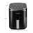 Air Fryer 4-in-1 with 5-Quart Capacity, Digital LED Touchscreen and 8 Presets, Non-Stick Basket & Crisper Plate