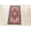 Tapis indien rouge à motif géométrique 3x5