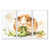 Cadre flottant blanc