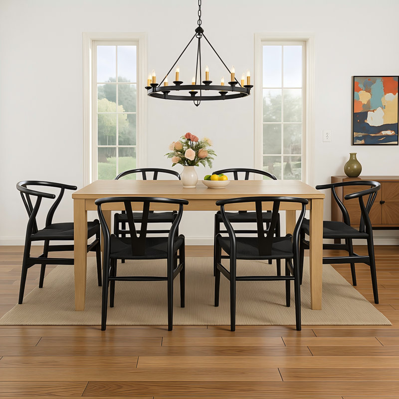 Ensemble de table de salle à manger avec 6 chaises